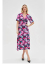 Moodo Farbiges Damen Kleid Moodo