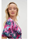 Moodo Farbiges Damen Kleid Moodo