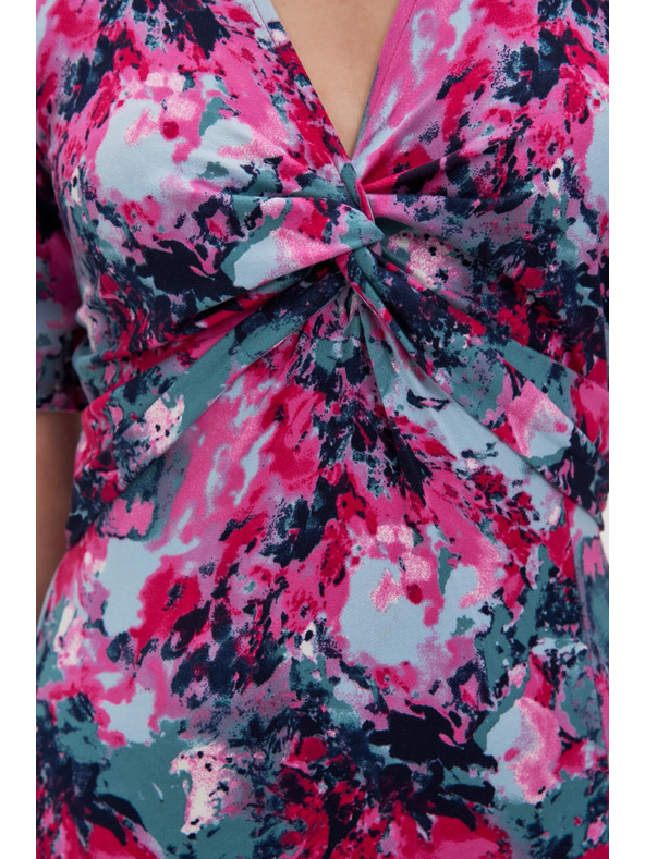 Moodo Farbiges Damen Kleid Moodo