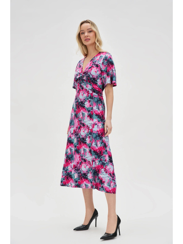 Moodo Farbiges Damen Kleid Moodo