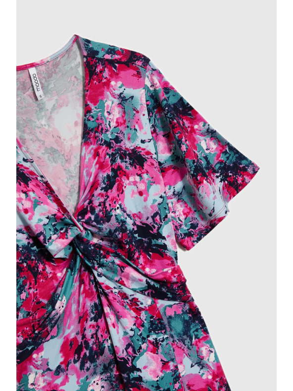 Moodo Farbiges Damen Kleid Moodo