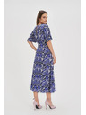 Moodo Damen Kleid Moodo - blau