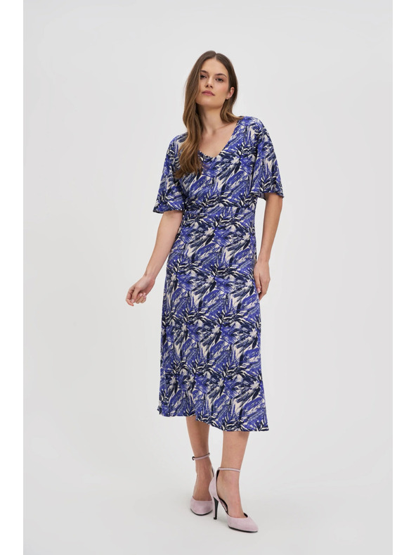 Moodo Damen Kleid Moodo - blau