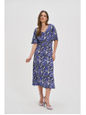 Moodo Damen Kleid Moodo - blau