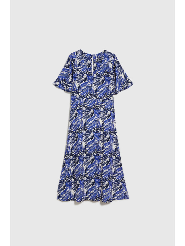 Moodo Damen Kleid Moodo - blau