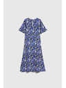 Moodo Damen Kleid Moodo - blau