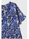 Moodo Damen Kleid Moodo - blau