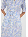 Moodo Damen Kleid Moodo - hellblau