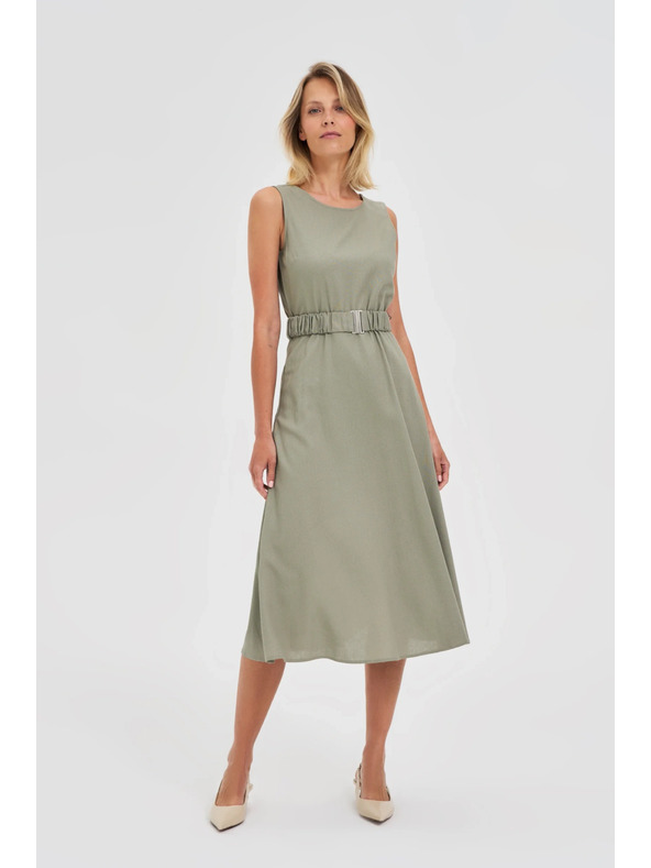 Moodo Damen Kleid Moodo - grün