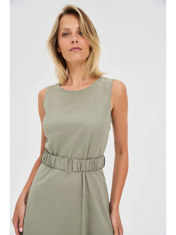 Moodo Damen Kleid Moodo - grün