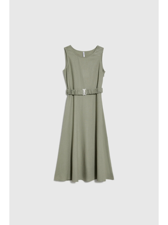 Moodo Damen Kleid Moodo - grün