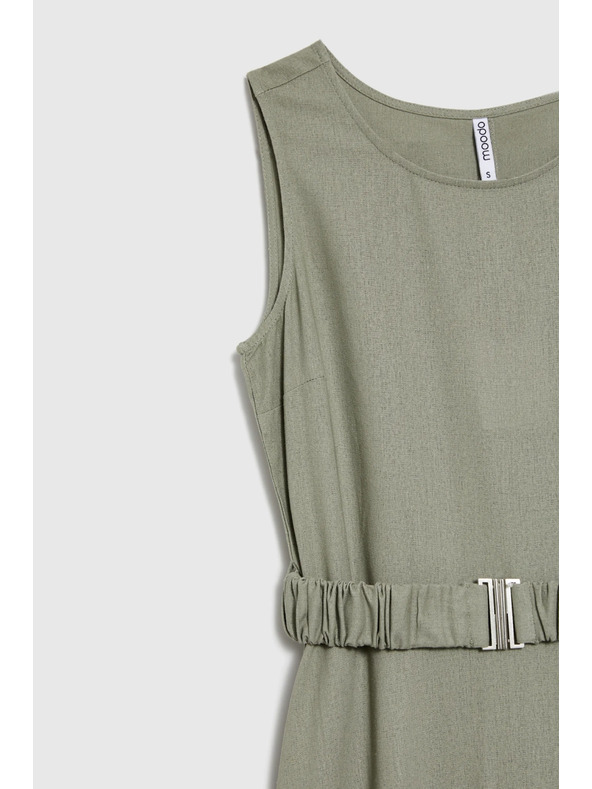 Moodo Damen Kleid Moodo - grün