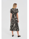 Moodo Damenkleid mit Schlitz