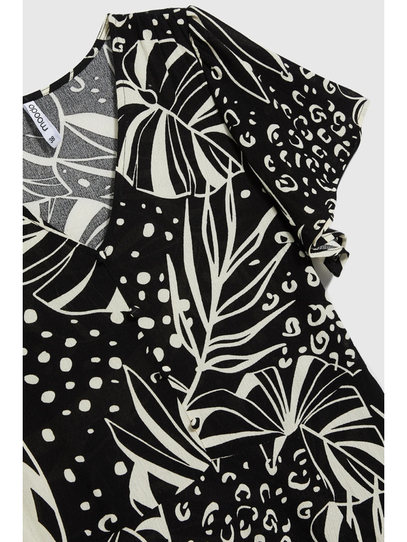 Moodo Damenkleid mit Schlitz