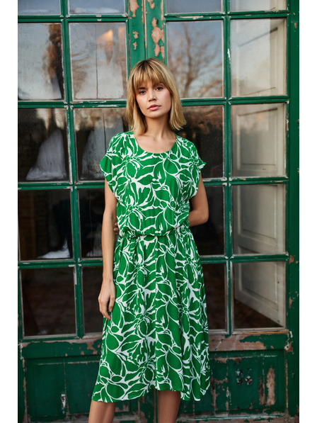 Moodo Damen Kleid Moodo - grün