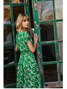 Moodo Damen Kleid Moodo - grün