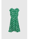 Moodo Damen Kleid Moodo - grün
