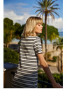 Moodo Gestreiftes Damen-Kleid Moodo