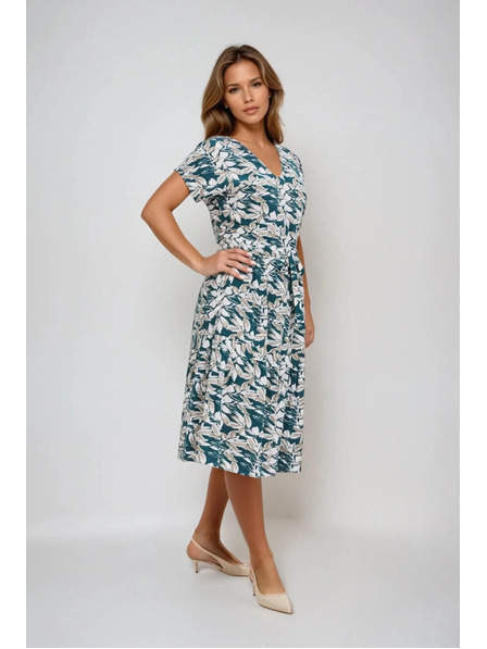 Moodo Damen-Kleid zum Binden