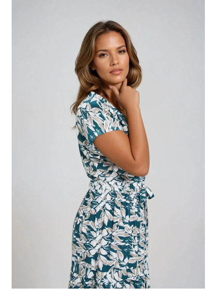 Moodo Damen-Kleid zum Binden