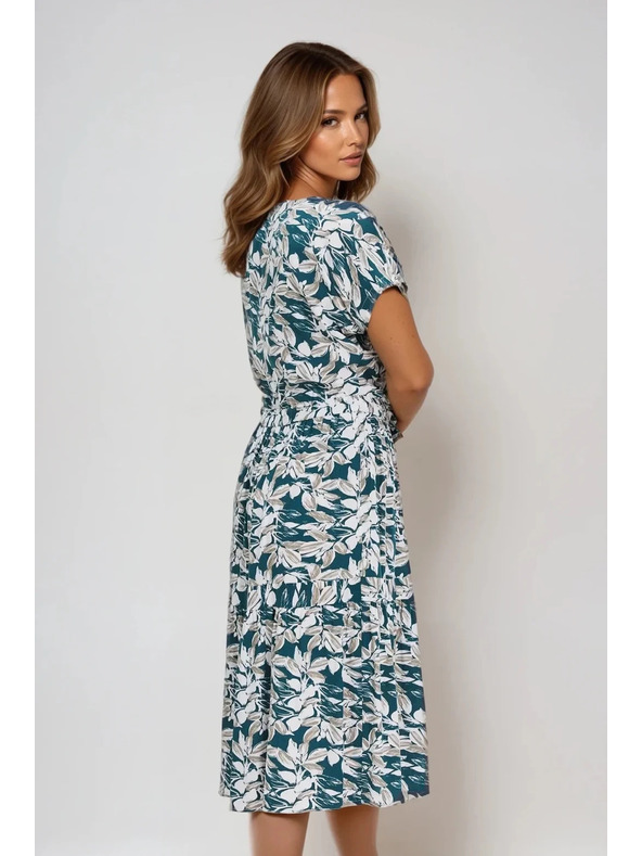 Moodo Damen-Kleid zum Binden