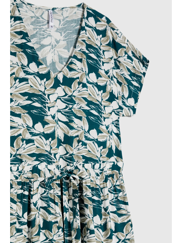 Moodo Damen-Kleid zum Binden