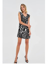 Moodo Kurzes Damen-Kleid Moodo