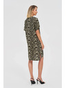 Moodo Lockeres gemustertes Damen-Kleid Moodo