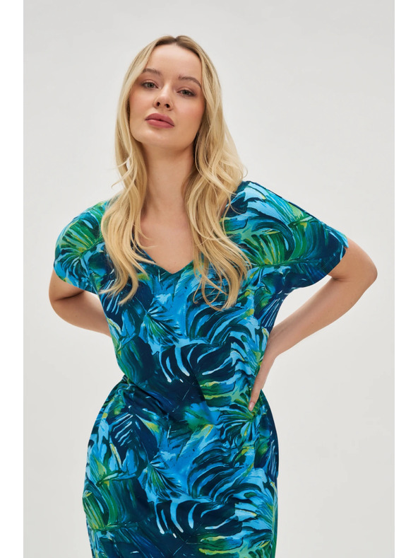 Moodo Damen-Kleid Moodo - türkis