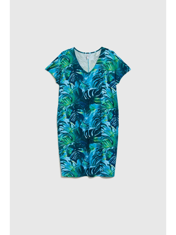 Moodo Damen-Kleid Moodo - türkis