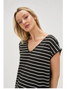 Moodo Gestreiftes Damen-Kleid Moodo