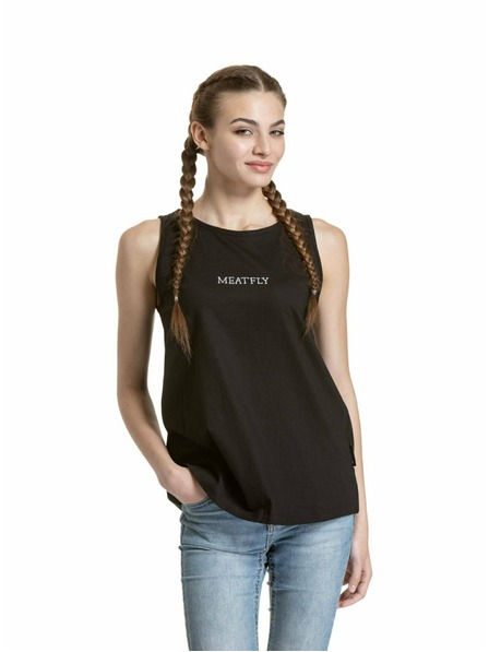 Meatfly Meatfly Damen-Top Hailey Black / White