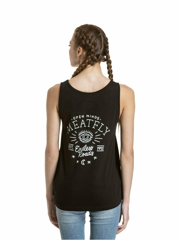 Meatfly Meatfly Damen-Top Hailey Black / White