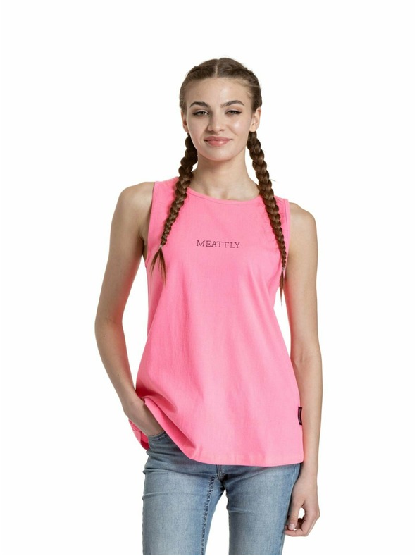 Meatfly Meatfly Damen-Top Hailey Neon Pink