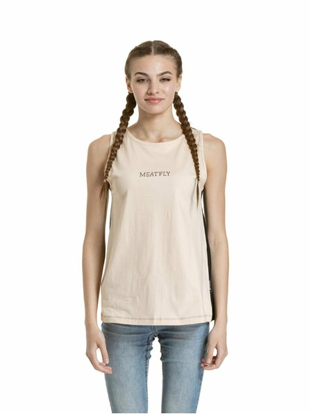 Meatfly Meatfly Damen-Top Hailey Tapioca / Black