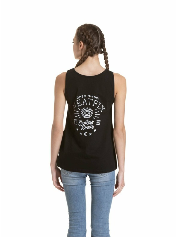 Meatfly Meatfly Damen-Top Hailey Tapioca / Black