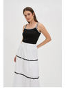 Moodo Schwarzes Damen-Top