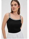 Moodo Schwarzes Damen-Top