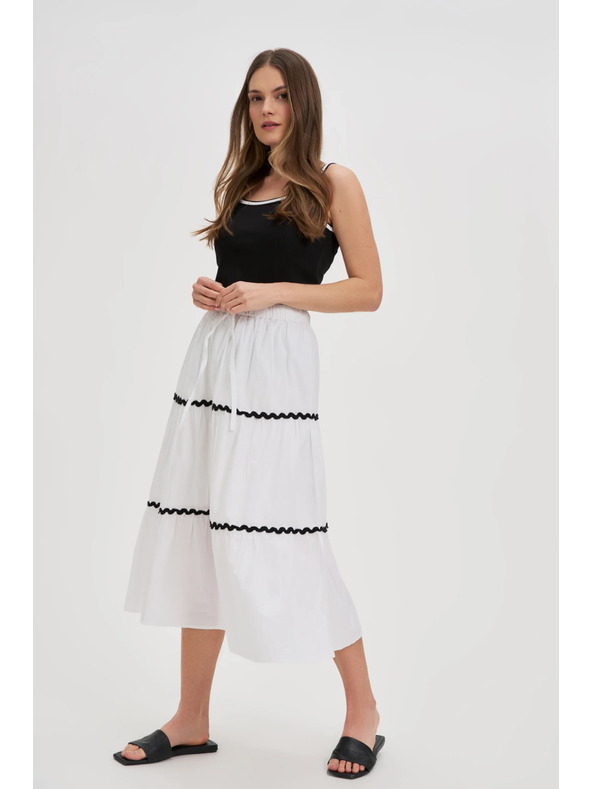 Moodo Schwarzes Damen-Top