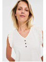 Moodo Damen-T-Shirt Moodo – weiß