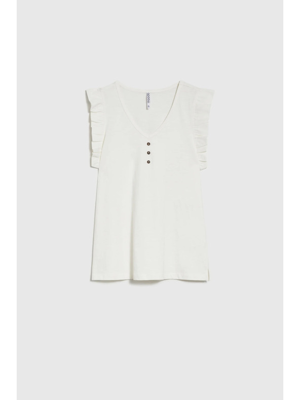 Moodo Damen-T-Shirt Moodo – weiß