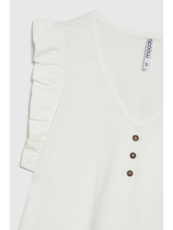 Moodo Damen-T-Shirt Moodo – weiß