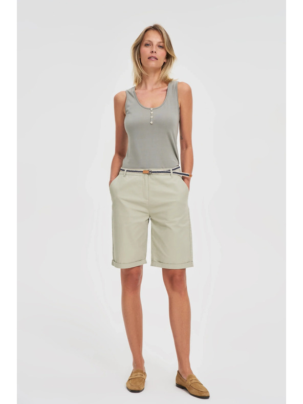 Moodo Damen-Top Moodo - grau
