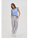 Moodo Damen-T-Shirt Moodo mit Volants