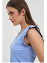 Moodo Damen-T-Shirt Moodo mit Volants