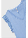 Moodo Damen-T-Shirt Moodo mit Volants