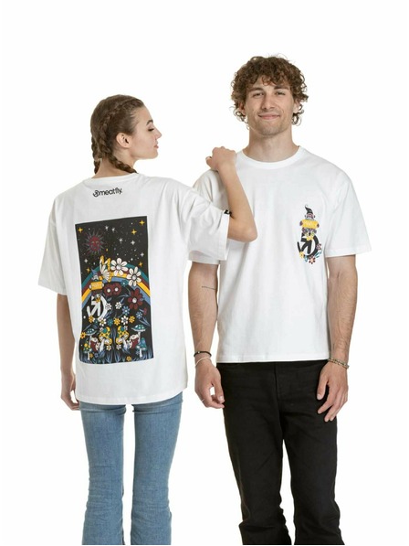 Meatfly Meatfly unisex T-Shirt Dwarf White Dwarf
