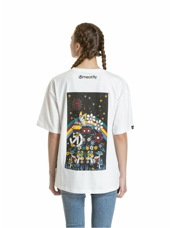 Meatfly Meatfly unisex T-Shirt Dwarf White Dwarf