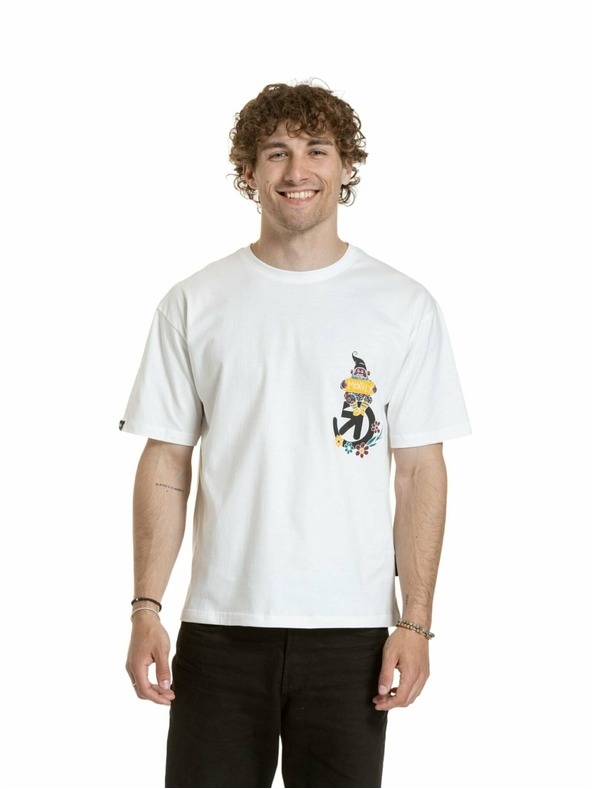 Meatfly Meatfly unisex T-Shirt Dwarf White Dwarf