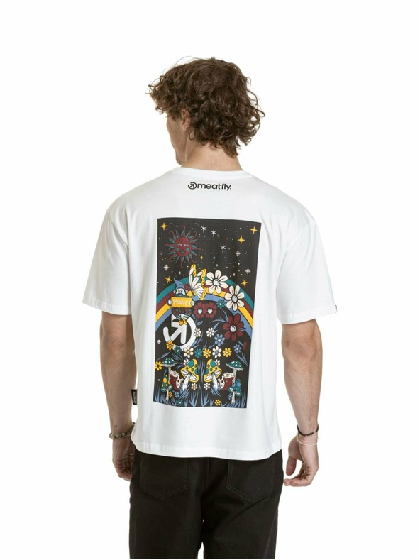 Meatfly Meatfly unisex T-Shirt Dwarf White Dwarf